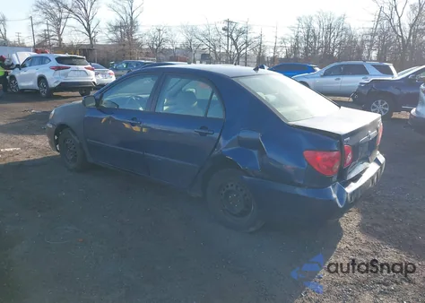 2007 Toyota Corolla Le z USA, uszkodzony, nr VIN 2T1BR32E87C854341